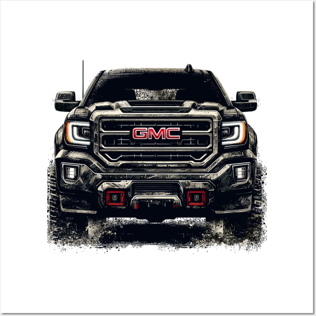 GMC Sierra Wall Art by Vehicles-Art